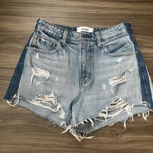 Pistols jean shorts